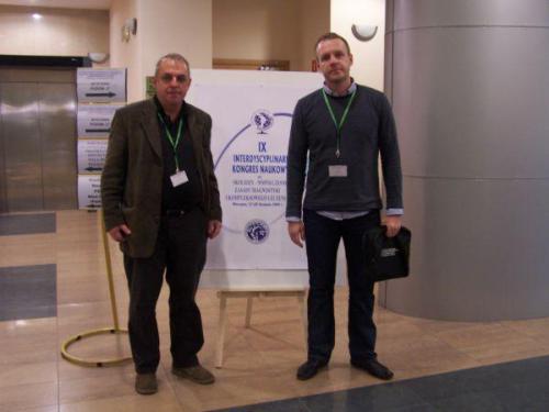 Konferencja Interdyscyplinarna "Skoliozy" Warszawa 2009 (M.Dłuski, M>Sawoń)